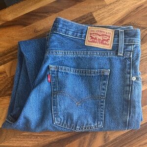 Levi's Classic Straight Blue Jeans for women